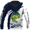 Custom name Mahi-mahi fishing design 3d print shirts