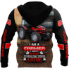 3D All Over Printed Tractor  Red  Unisex Shirts Custom Name XT NTN20022103