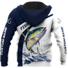 Custom name Tuna fishing design 3d print shirts