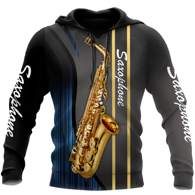 Saxophone Musical Instrument 3D All Over Printed Shirts For Men And Women TN