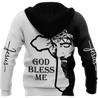 Premium Unisex Hoodie Easter Day Christian Jesus No5 ML God Bless Me