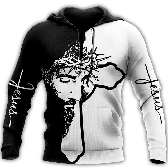 Premium Unisex Hoodie Easter Day Christian Jesus No5 ML God Bless Me