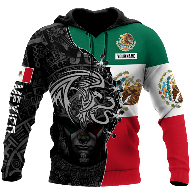 Aztec Mexico Persionalized 3D All Over Printed Unisex Shirts