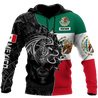 Aztec Mexico Persionalized 3D All Over Printed Unisex Shirts