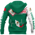 Personalized Mexican Pride Unisex Hoodie