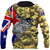 Personalized Australian Army Anzac Day 3D Printed Unisex Shirts TN