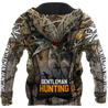 Deer Hunting 3D Over Printed Unisex Deluxe Hoodie ML VP20112004