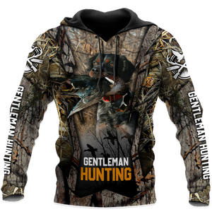 Deer Hunting 3D Over Printed Unisex Deluxe Hoodie ML VP20112004