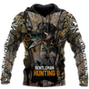 Deer Hunting 3D Over Printed Unisex Deluxe Hoodie ML VP20112004