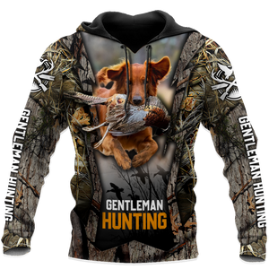 Deer Hunting 3D Over Printed Unisex Deluxe Hoodie ML VP20112005