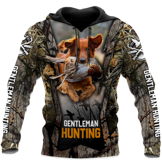 Deer Hunting 3D Over Printed Unisex Deluxe Hoodie ML VP20112005