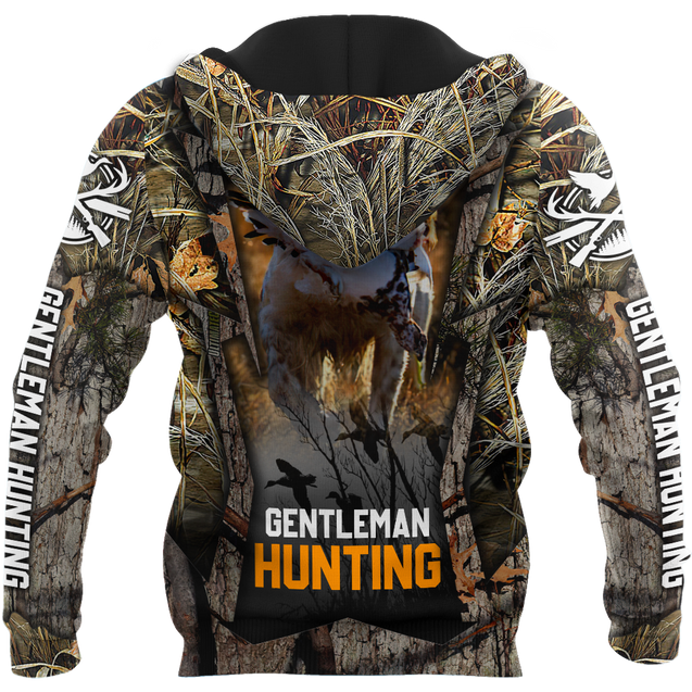 Hunting Dog 3D Over Printed Unisex Deluxe Hoodie ML