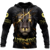 April Lion 3D All Over Printed Unisex Unisex Hoodie