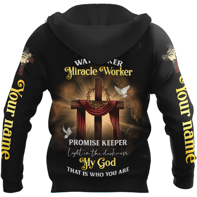 Miracle Worker - Jesus Custom Name 3D All Over Printed Unisex Shirts