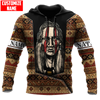 Customized Name Native American 3D All Over Printed Unisex Shirts