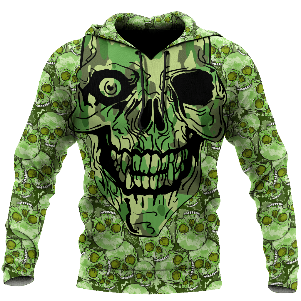 Premium Skull 3D All Over Printed Unisex Shirts