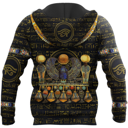 Egyptian Gods Ancient Khepri unisex 3d all over printed shirts