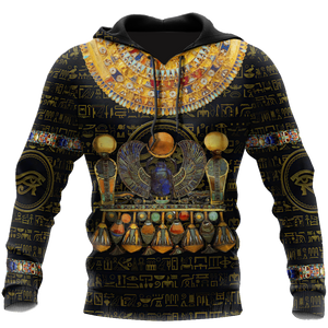 Egyptian Gods Ancient Khepri unisex 3d all over printed shirts