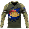 Personalized Australian Army Just The Tip I Promise 3D Printed Unisex Shirts TN