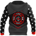 Customize Name Firefighter Hoodie For Men And Women MH22032102