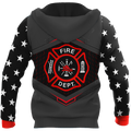 Customize Name Firefighter Hoodie For Men And Women MH22032102