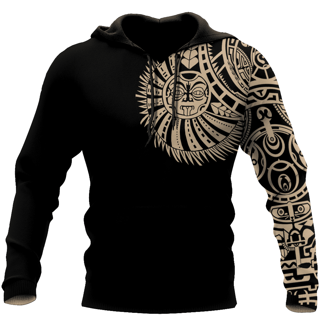 Amazing Polynesian - Maori Tattoo Premium Unisex Hoodie ML