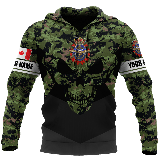 Personalized Name XT Canadian Armed Forces 3D Printed Clothes DA22032105