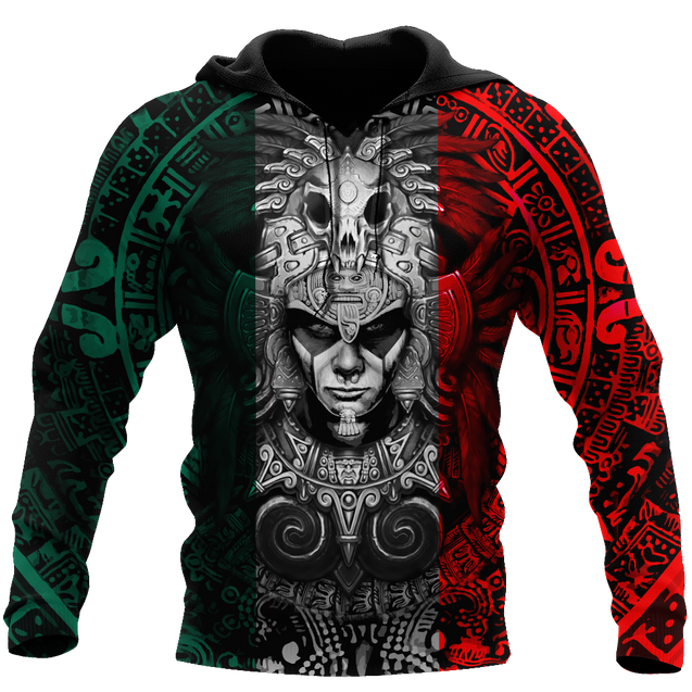 Aztec Warrior Mexico 3D All Over Printed Shirts