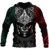 Aztec Warrior 3D All Over Printed Hoodie