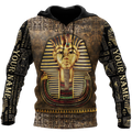 Custom name Pharaoh Ancient Egypt Ankh 3D design print shirts DQB22042103