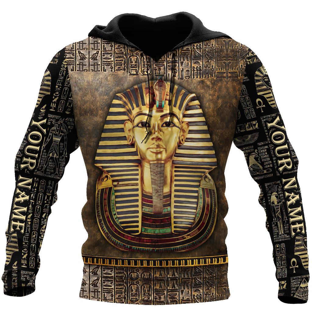 Custom name Pharaoh Ancient Egypt Ankh 3D design print shirts DQB22042103