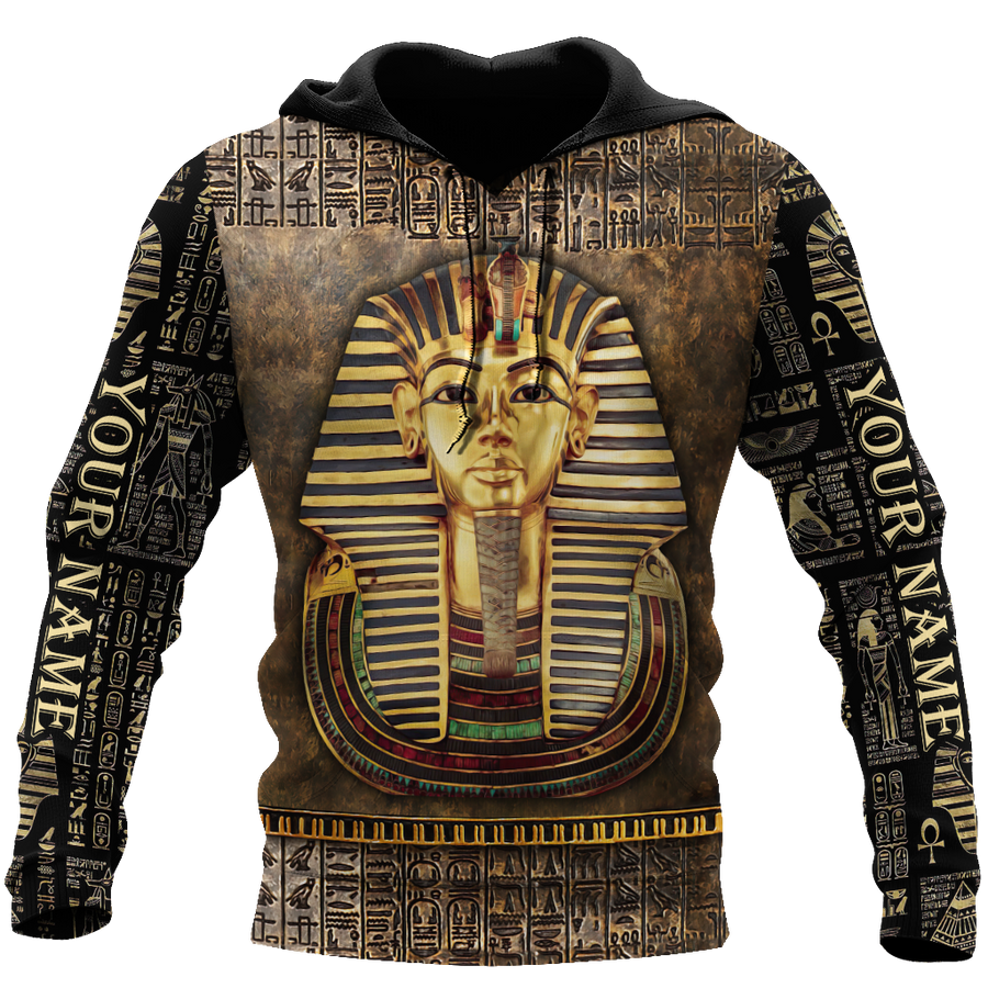 Custom name Pharaoh Ancient Egypt Ankh 3D design print shirts DQB22042103