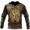 Custom name Pharaoh Ancient Egypt Ankh 3D design print shirts DQB22042103