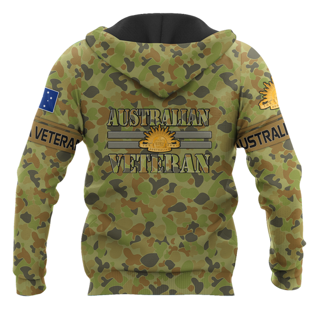 Australian Veteran 3D Printed Unisex Shirts TN