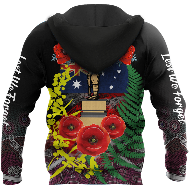 Lest We Forget - Anzac Day 3D All Over Printed Shirts