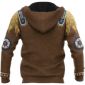 Native Cowboy Jacket No20 Cosplay 3D Over Printed Unisex Deluxe Hoodie ML