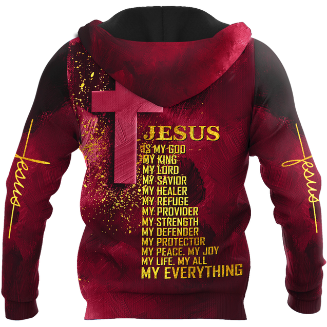 Premium Unisex Hoodie Easter Day Christian Jesus Is My Everything No53 ML