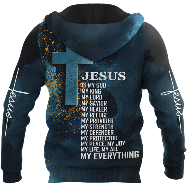 Premium Unisex Hoodie Easter Day Christian Jesus No8 ML Jesus Is My Everything