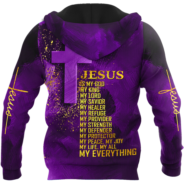 Premium Unisex Hoodie Easter Day Christian Jesus Is My Everything No54 ML