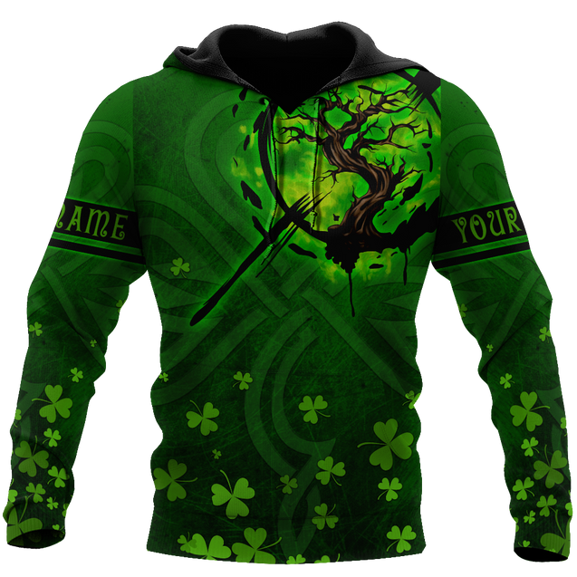 Premium Unisex Hoodie Irish St.Patrick Tree Of Life ML