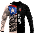 Customize Name Common Coquí Puerto Rico Hoodie For Men And Women MH23022104