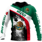Mexico Hoodie Persionalized 3D All Over Printed Shirts