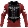 Premium Unisex Hoodie 3D All Over Printed Easter Day Christian Jesus No10 ML