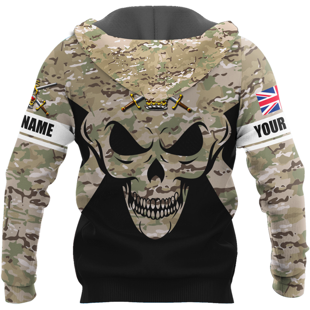 Personalized Name XT Bristish Veteran 3D Printed Clothes DA23032101