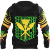 Polynesian Kanaka Hawaii Peronalized Name 3D Unisex Hoodie