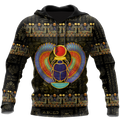 Egyptian Gods Ancient Khepri heart unisex 3d all over printed shirts