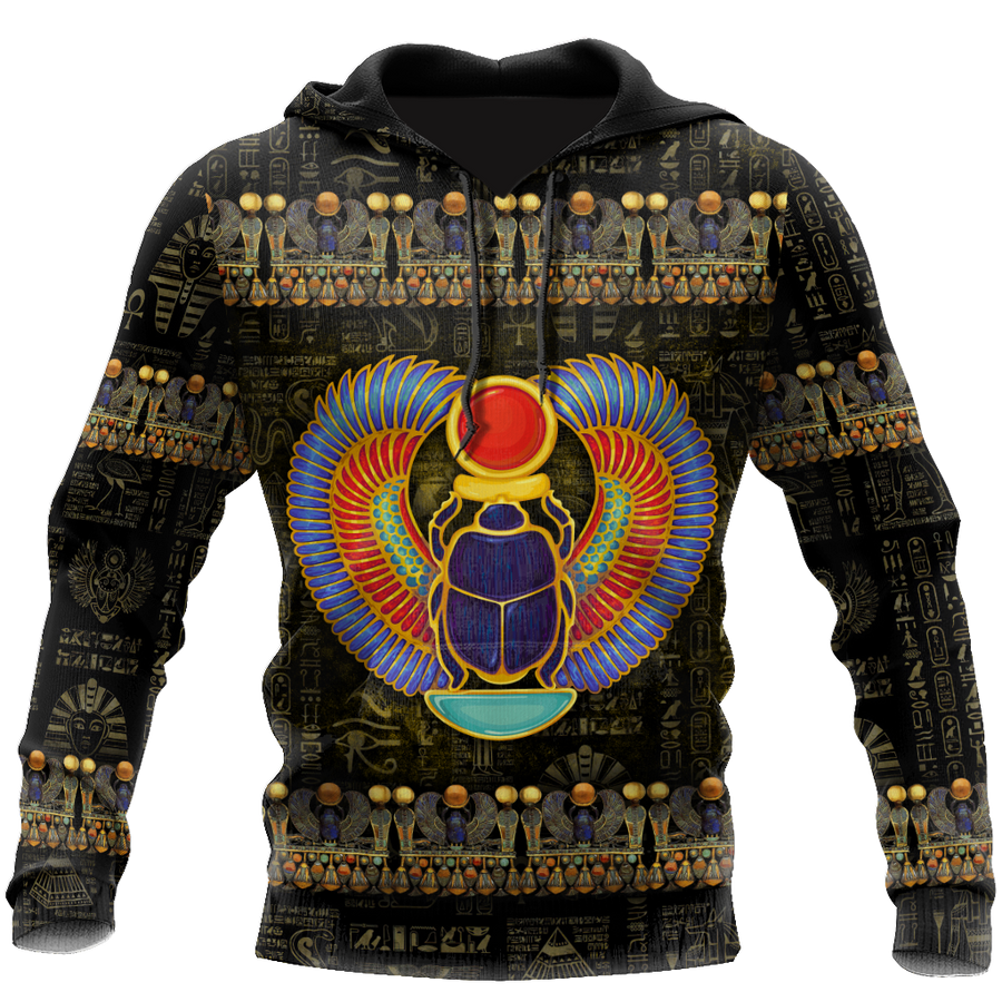 Egyptian Gods Ancient Khepri heart unisex 3d all over printed shirts