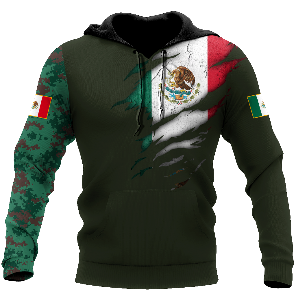 Mexican Hoodie 3D All Over Printed Shirts For Men and Women