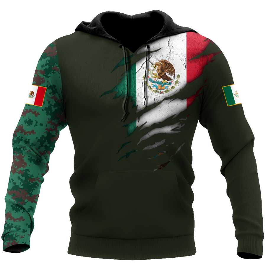 Mexican Hoodie 3D All Over Printed Shirts For Men and Women