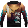 Premium Unisex Hoodie 3D All Over Printed Easter Day Christian Jesus No12 ML